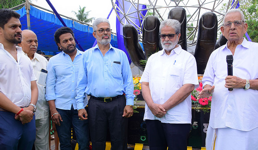 Inauguration of I M Jayaram Shetty Memorial Circle